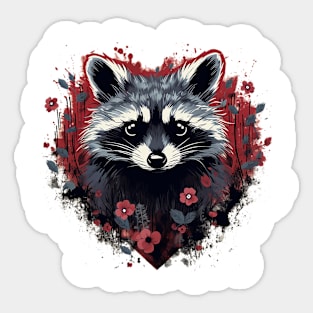 raccoon Sticker